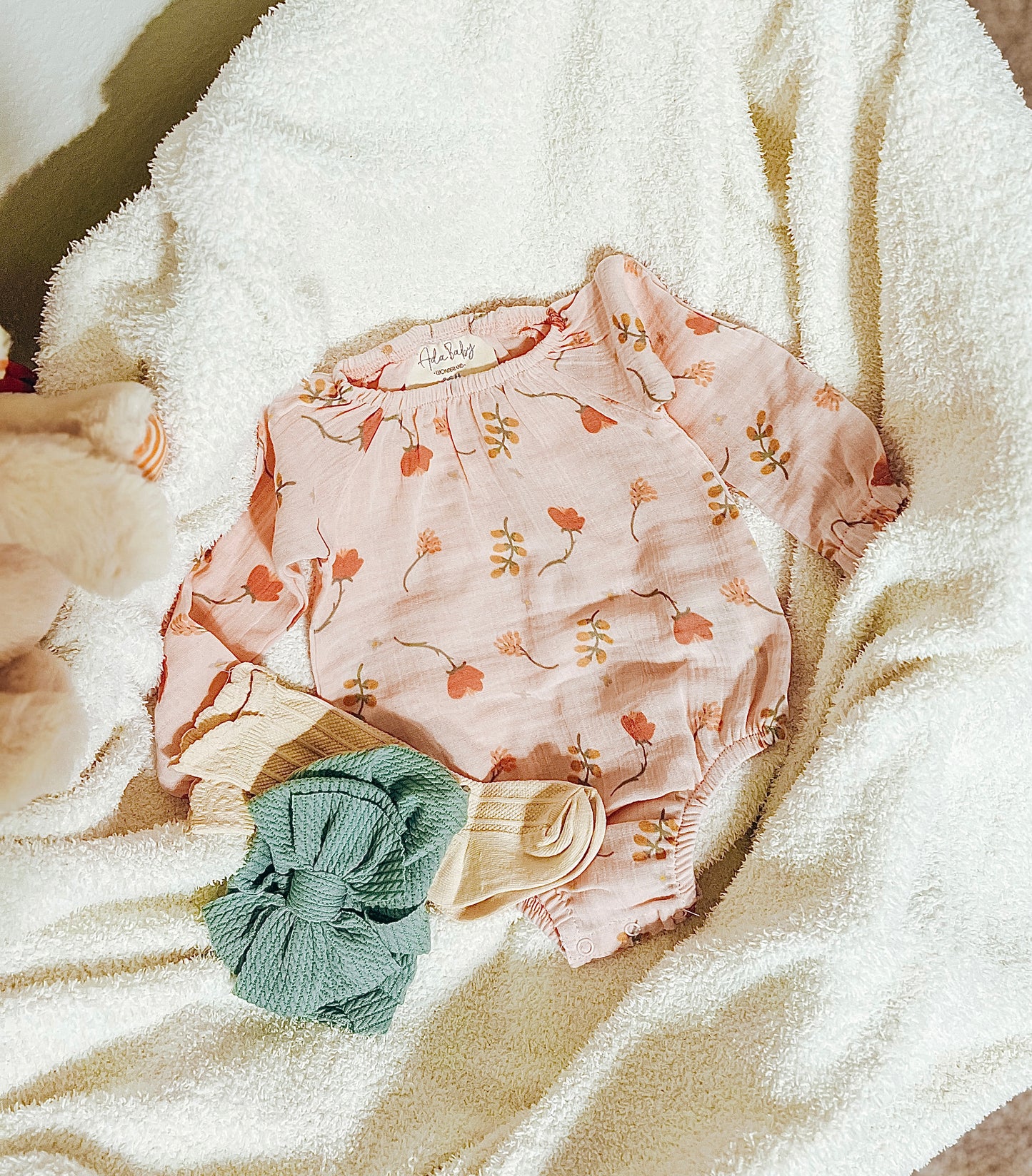 Pretty in Pink Floral Romper