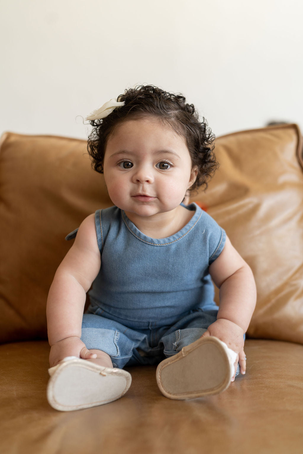 Darling Denim Romper (FINAL SALE)