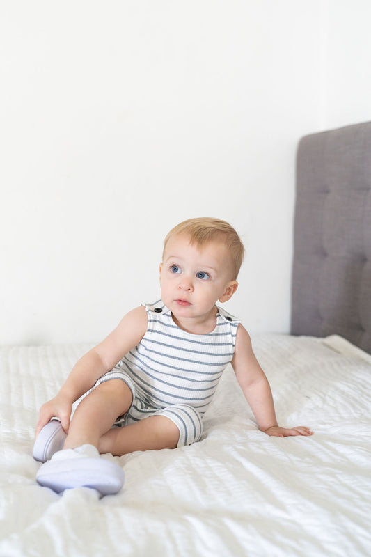 Ribbed Stripe Jumpsuit (FINAL SALE)
