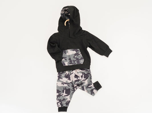 Camo Hoodie & Jogger Set