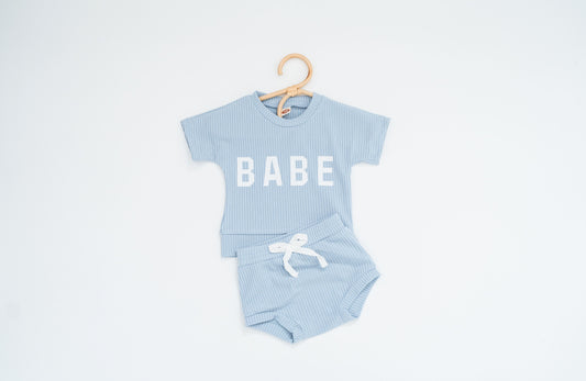 BABE Shirt & Short Set