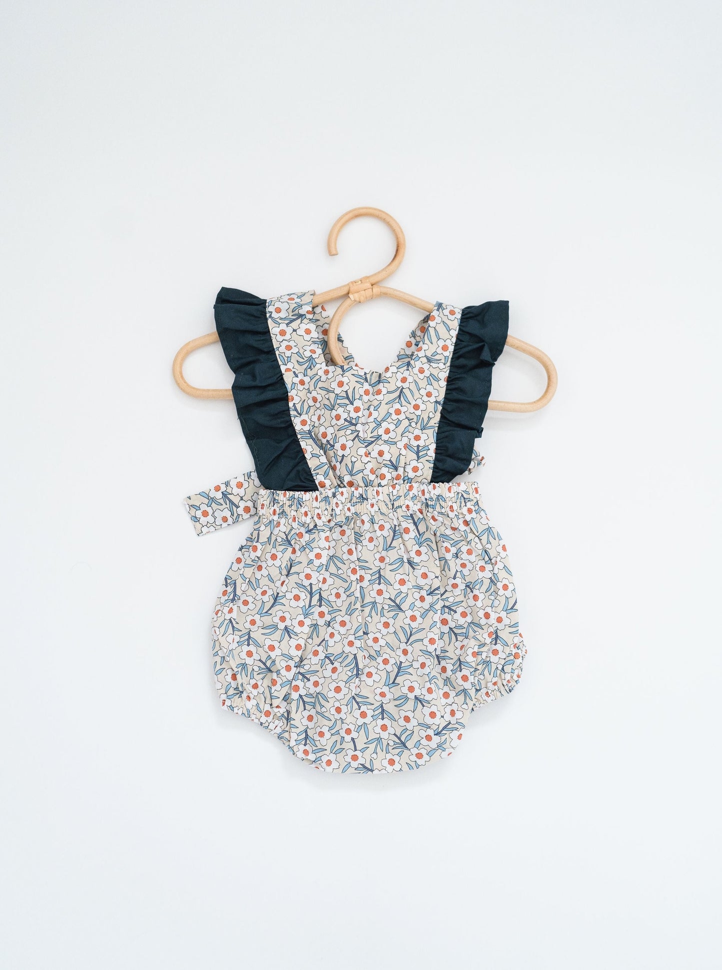 Flower Power Ruffle Romper