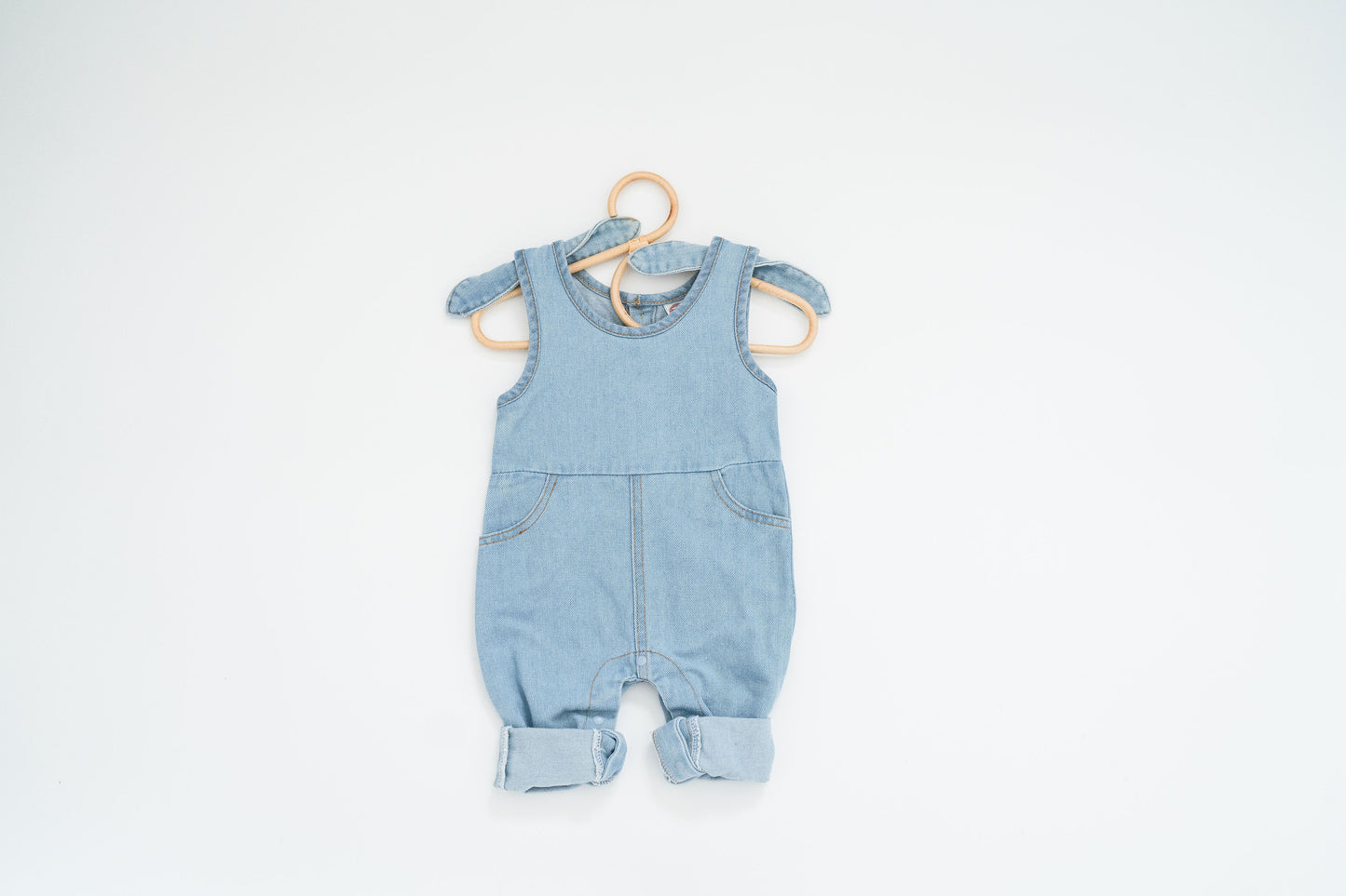 Darling Denim Romper (FINAL SALE)