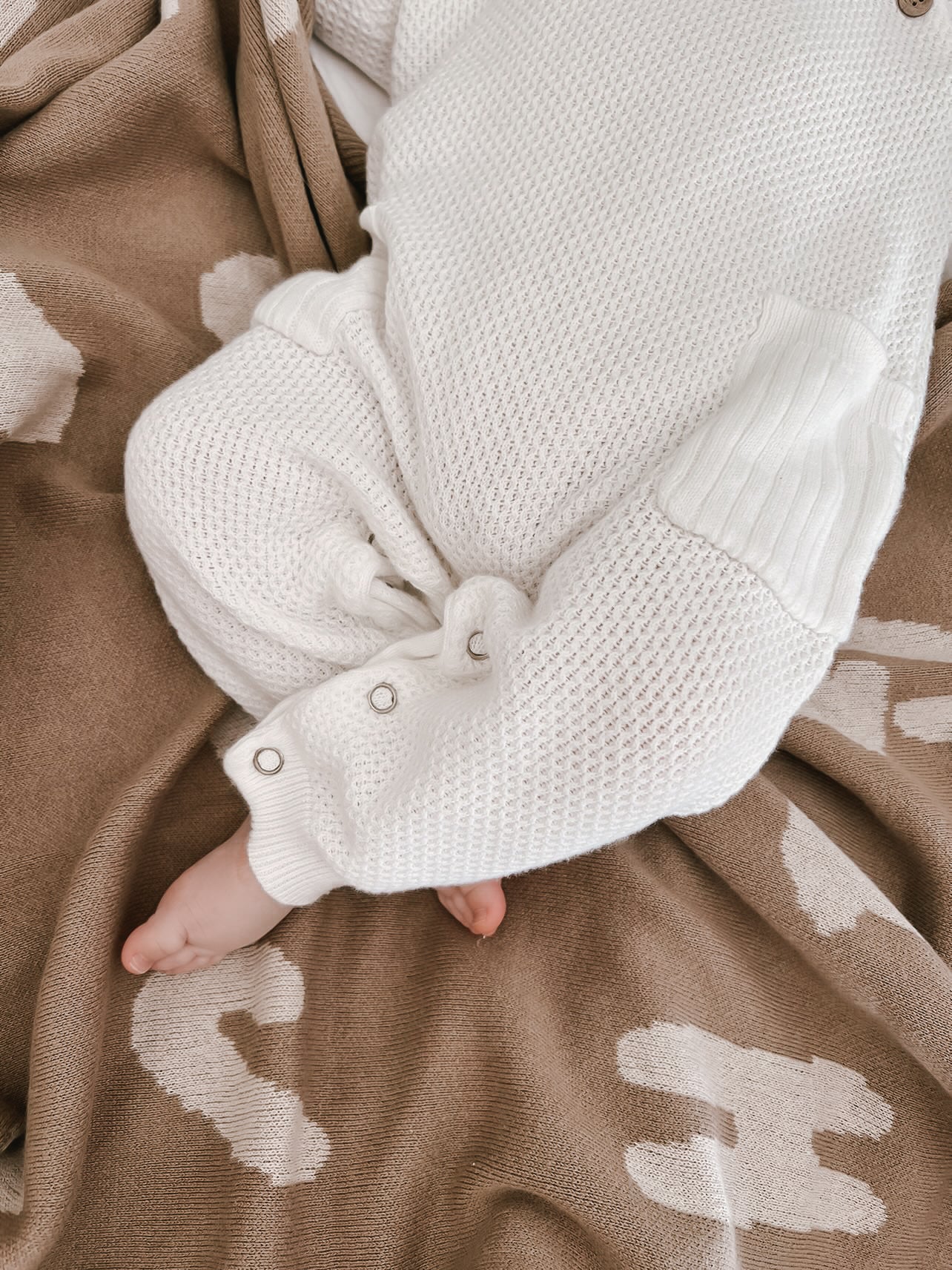 Rib Pocket Jumpsuit - White