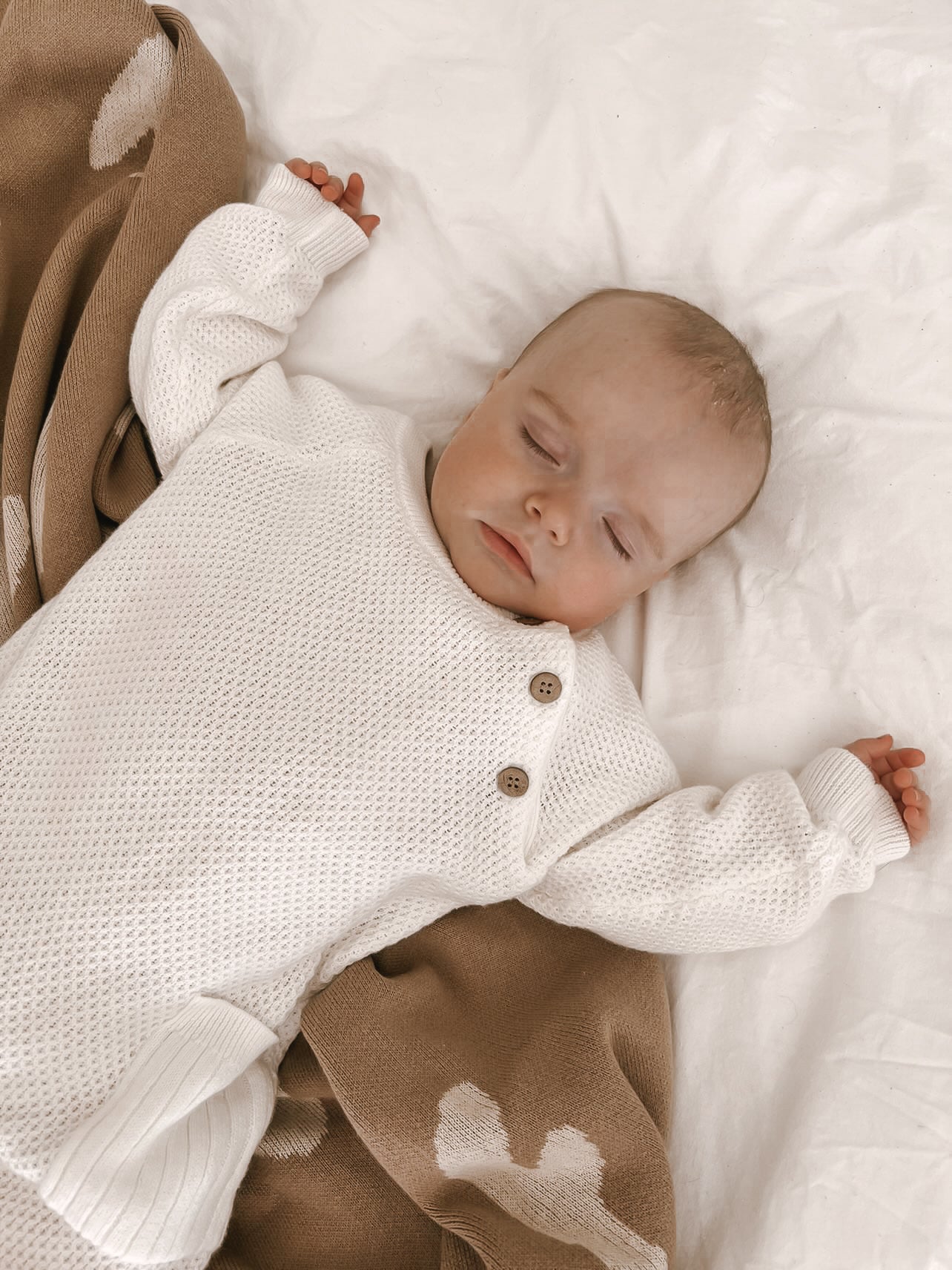 Rib Pocket Jumpsuit - White