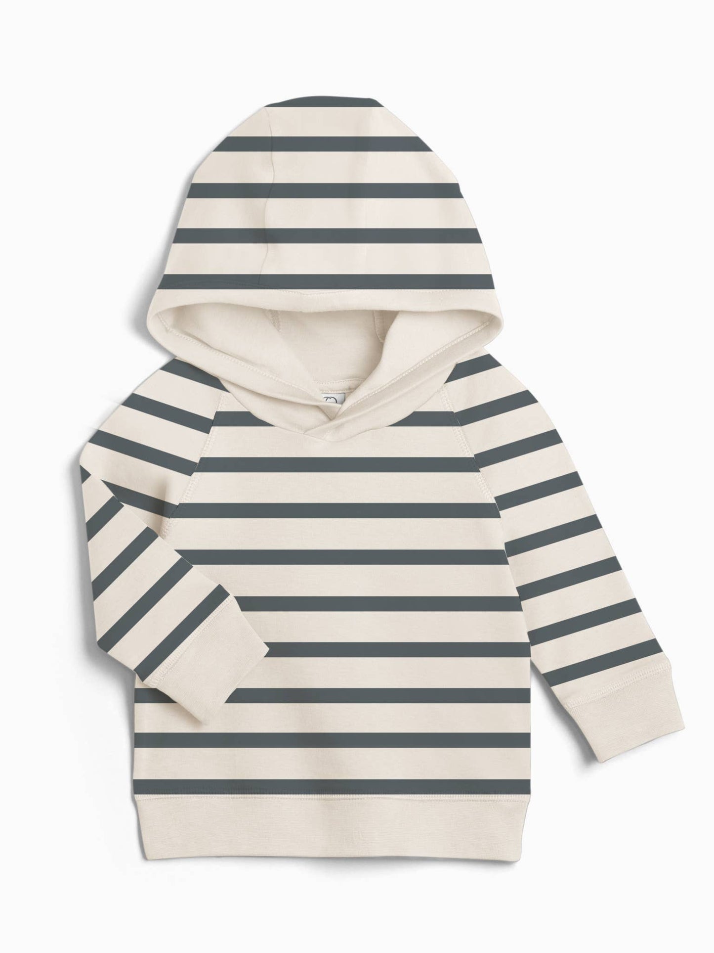 Madison Hooded Pullover - Thistle Stripe / Harbor