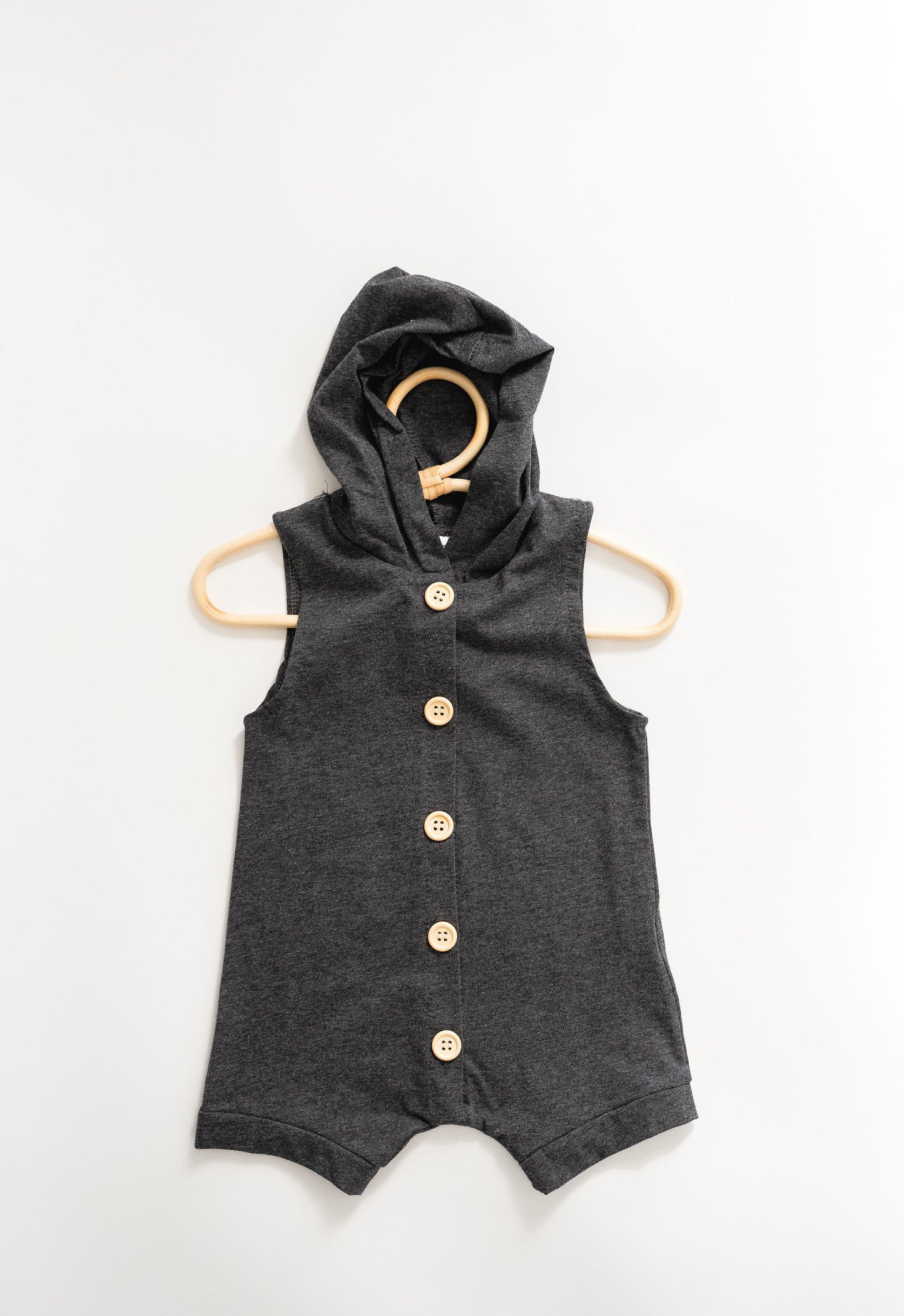 Sleeveless Hooded Jumpsuit