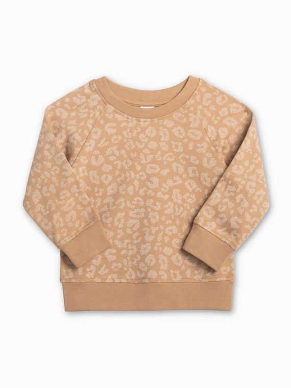 Portland Pullover - Leopard / Tan