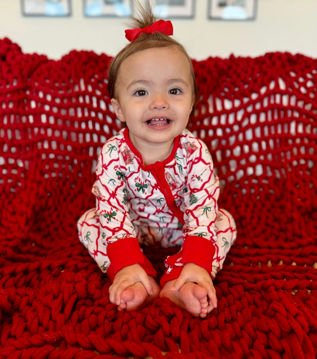 Christmas Cheer Zipper Sleeper