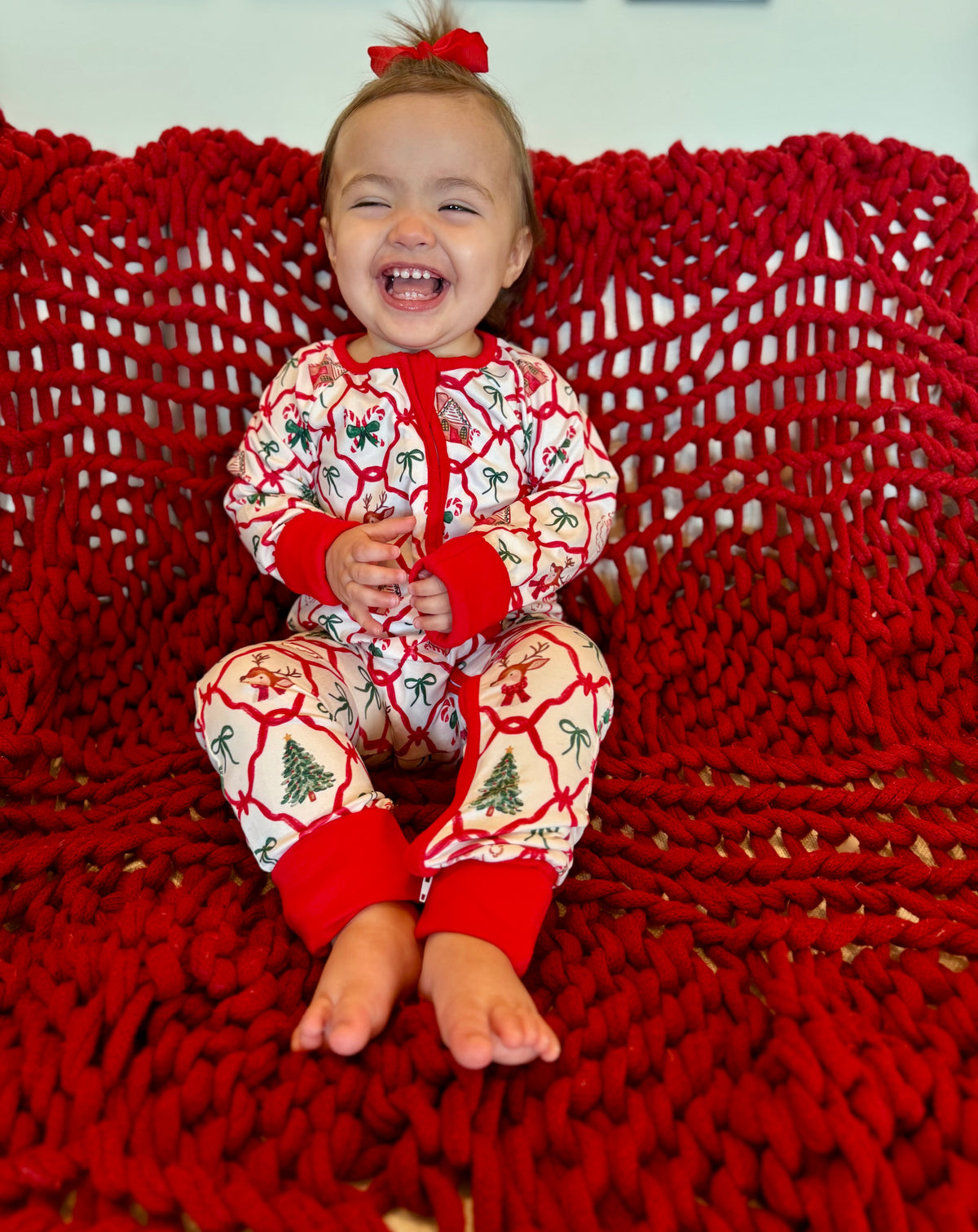 Christmas Cheer Zipper Sleeper